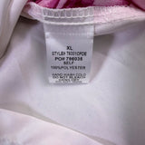 Fashion Nova Womens White Floral Roses Button-Up Shirt Size XL