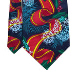 Rush Limbaugh No Boundaries Silk Blue & Red Patterned Necktie 59