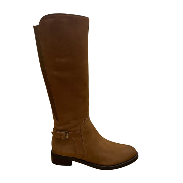Blondo Womens Brown Suede Waterproof Knee-High Riding Boots Stylish 8.5M