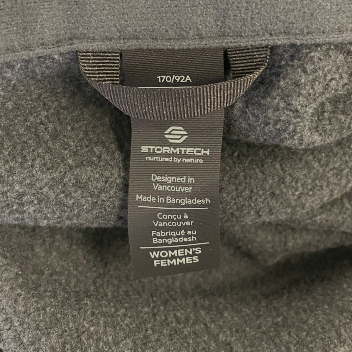 Stormtect Women's Dark Grey Sweater Sz L - NWT