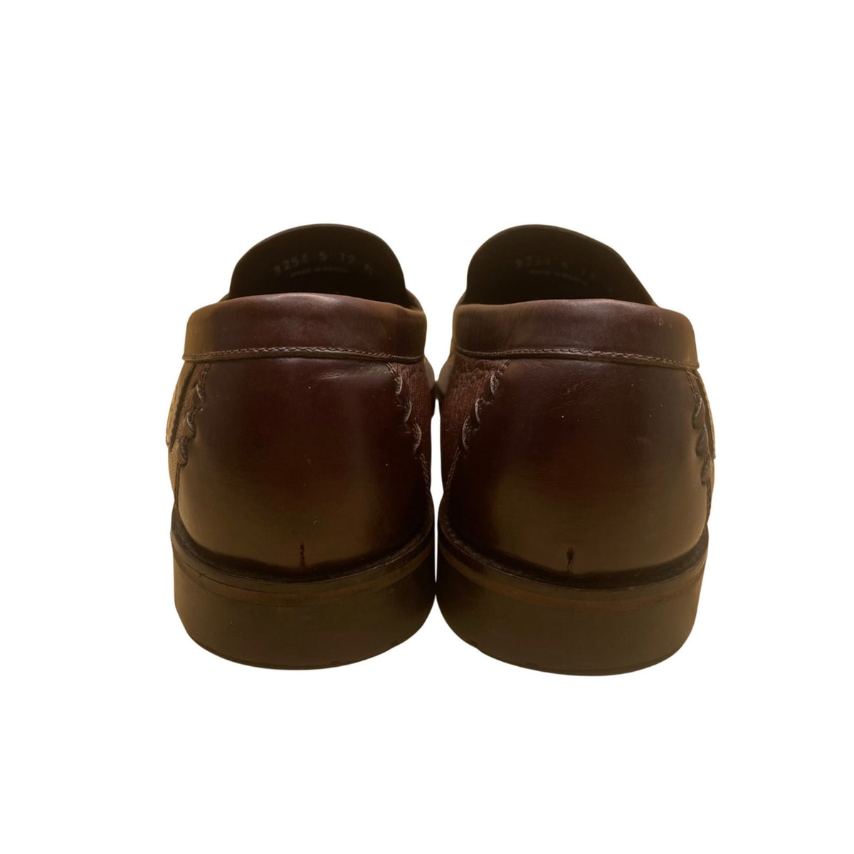 H.S. Trask Men’s Brown Leather Tassel Slip-On Loafers Size 12N