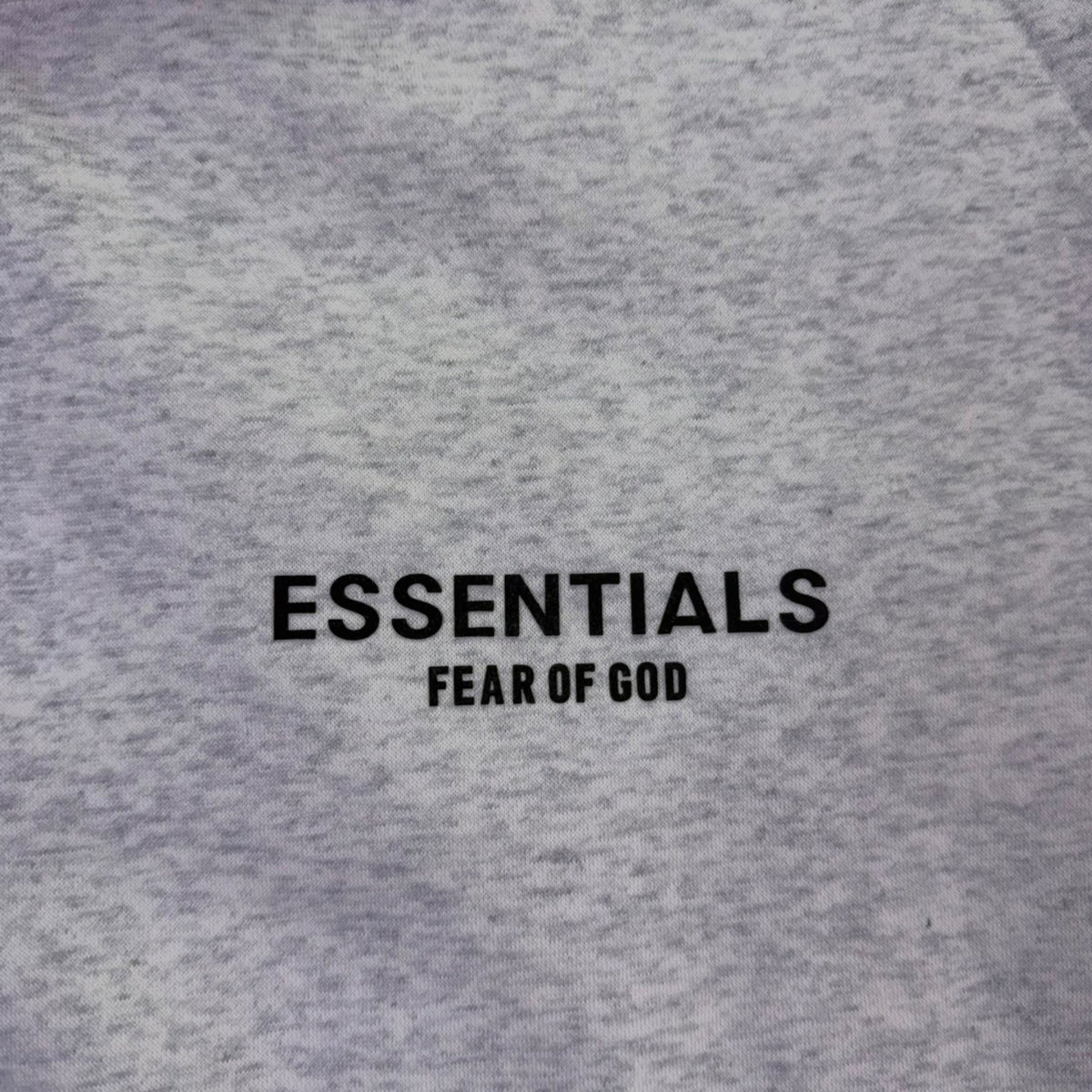 Fear Of God Essentials Mens Light Gray Cotton Pullover Hoodie Streetwear Sz XL