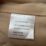 Love Honor Womens Dusty Pink Sofia Dress Elegant Floral Design Size 12