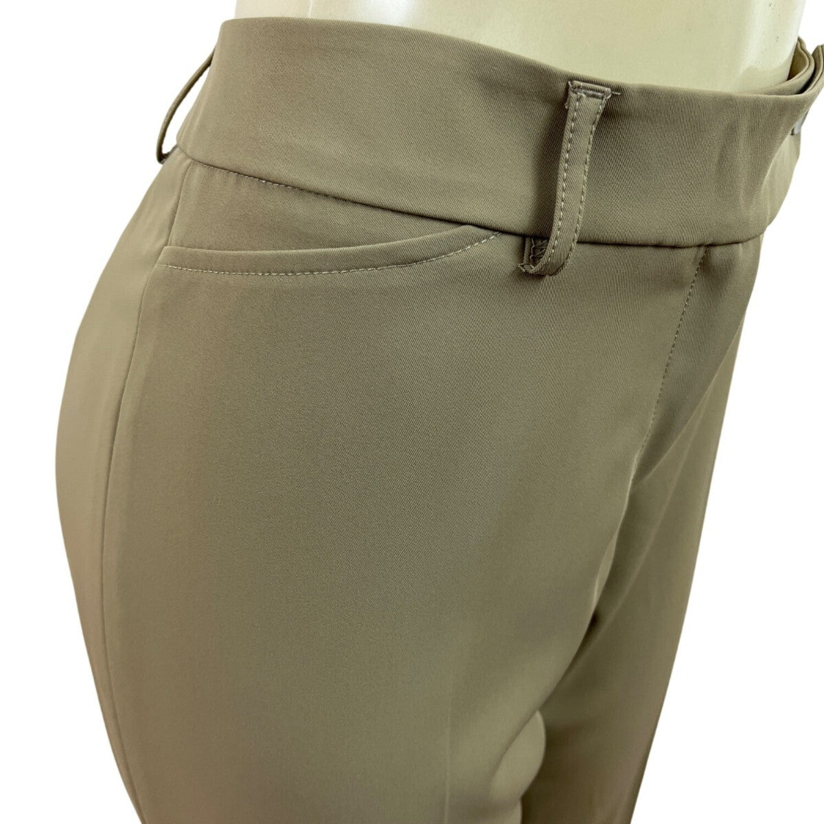 Peace of Cloth Women's Slim Fit Brown With Button Closure Size 10 - New