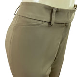 Peace of Cloth Women's Slim Fit Brown With Button Closure Size 10 - New
