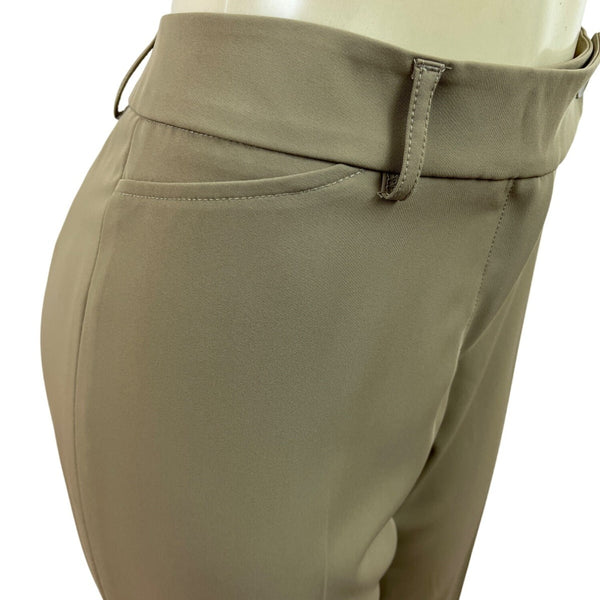 Peace of Cloth Women's Slim Fit Brown With Button Closure Size 10 - New