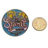2016 Spirit Savage World Series Pin Baseball Fireworks Design Blue & Yellow