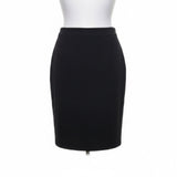 Giorgio A Womens Black Pencil Skirt Italy Classic Design Size 46