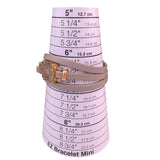 Saachi Womens Gray Leather Drusy Quartz Gold Tone Wrap Bracelet