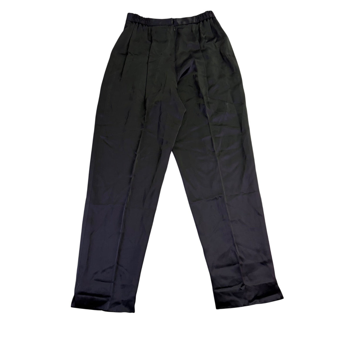 Pendleton Womens Black Classic High-Waisted Trousers Size 12