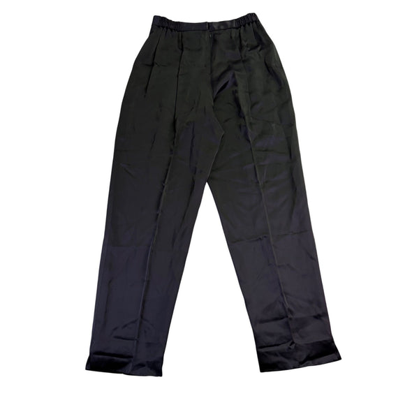 Pendleton Womens Black Classic High-Waisted Trousers Size 12