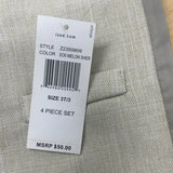 Izod Boy's Gray Dress Vest Sz 3T/3 - NWT