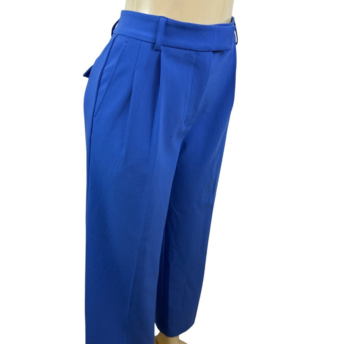 J. McLaughlin Women’s Royal Blue Blazer & Wide-Leg Pants Set Office Attire Sz 6