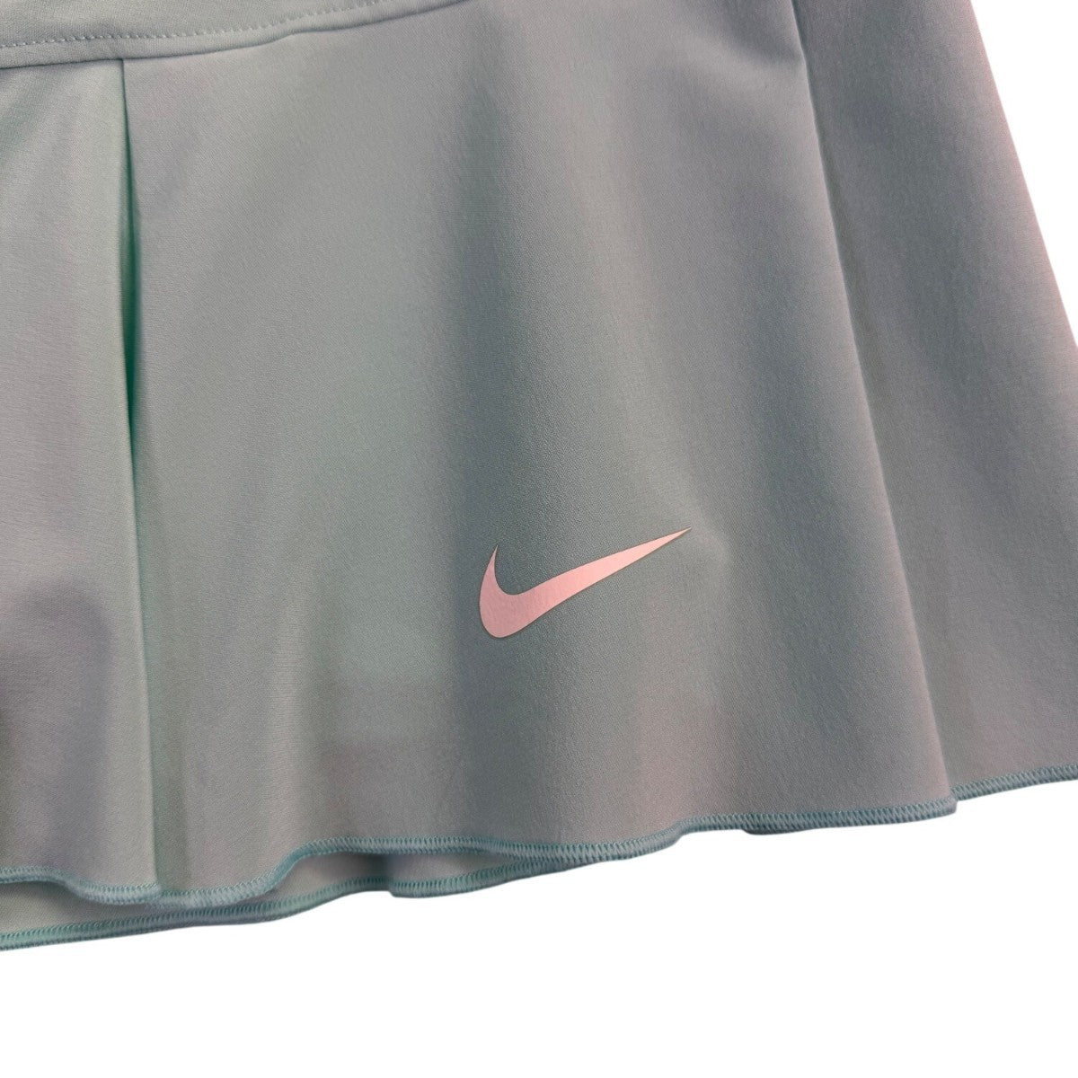 Nike Womens Teal Dri-Fit Skort Pleated Athletic Tennis Sz Large