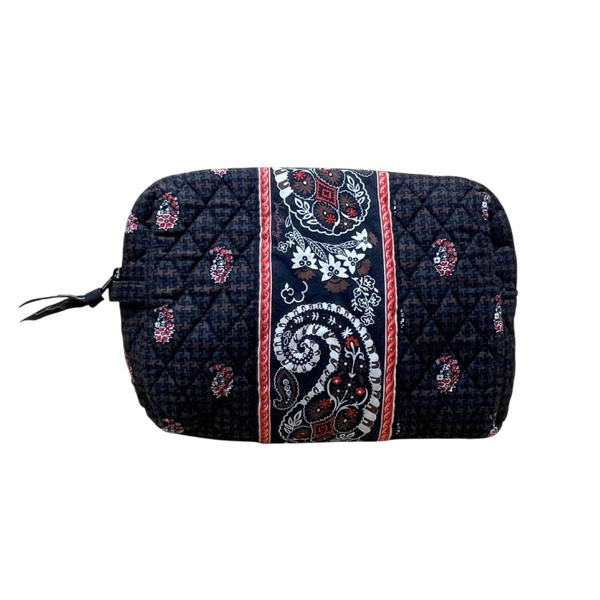 Vera Bradley Women’s Brown Quilted Paisley Fabric Carry-On Travel Duffel Bag