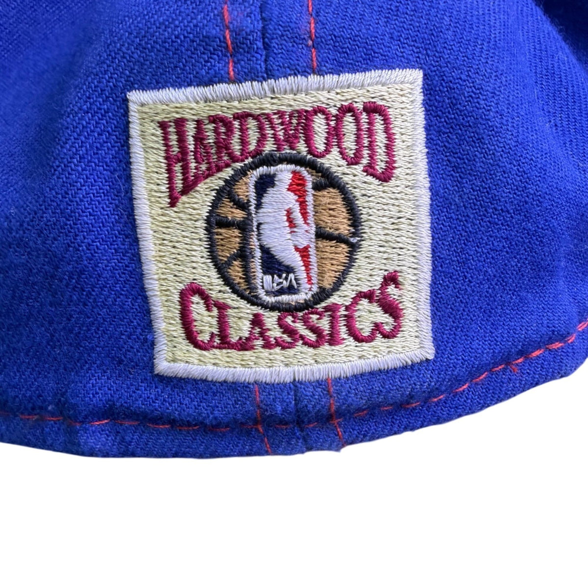 New Era Mens Blue Multi-Color 59Fifty Hardwood Classics Basketball Cap 7 1/8 Fit