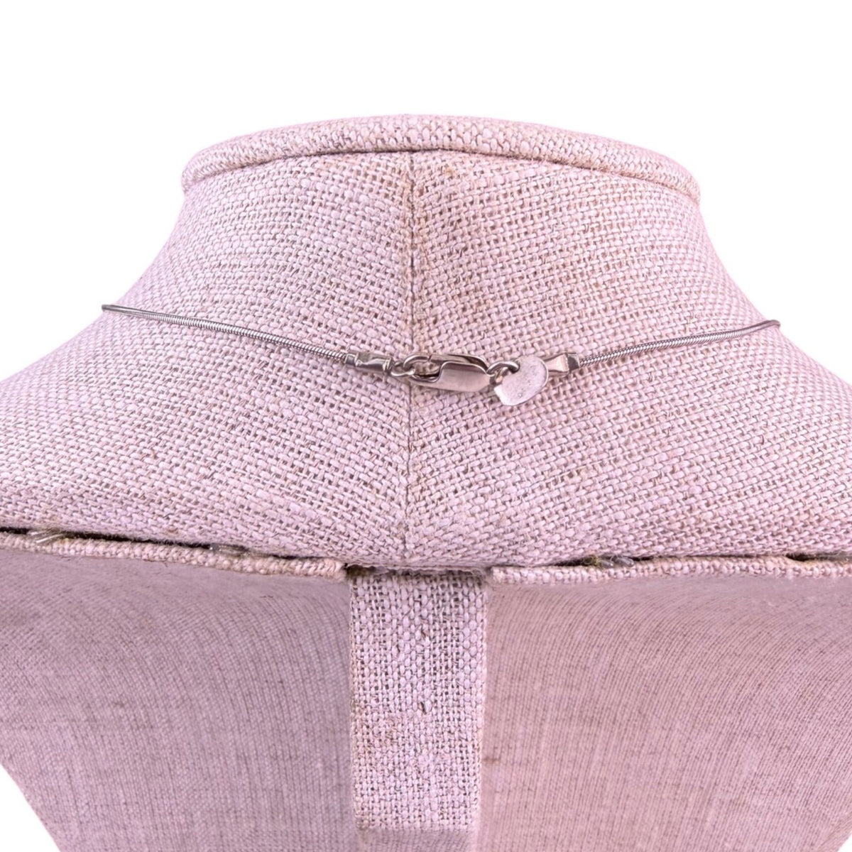 Sterling Silver Womens Two-Tone Beaded Necklace 925 & Gold Plated