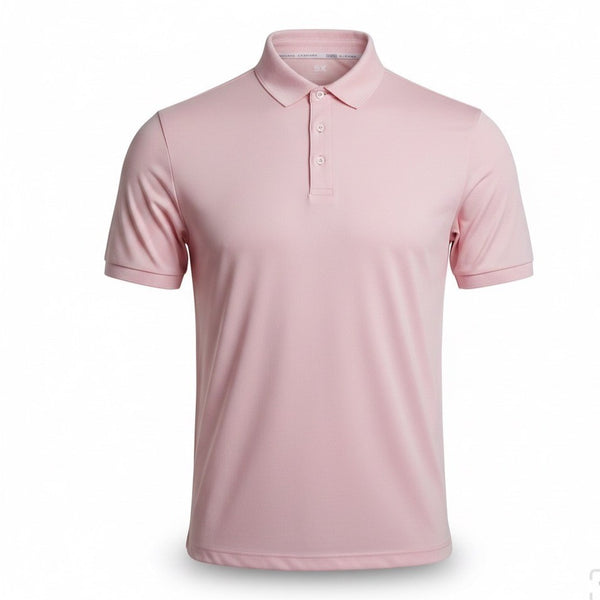 MSX By Michael Strahan Mens Pink Performance Polo Shirt Size XL