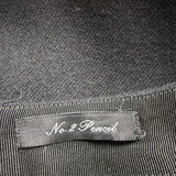 J.Crew Womens Black Wool Pencil Skirt Career Wear Timeless Style Size 2