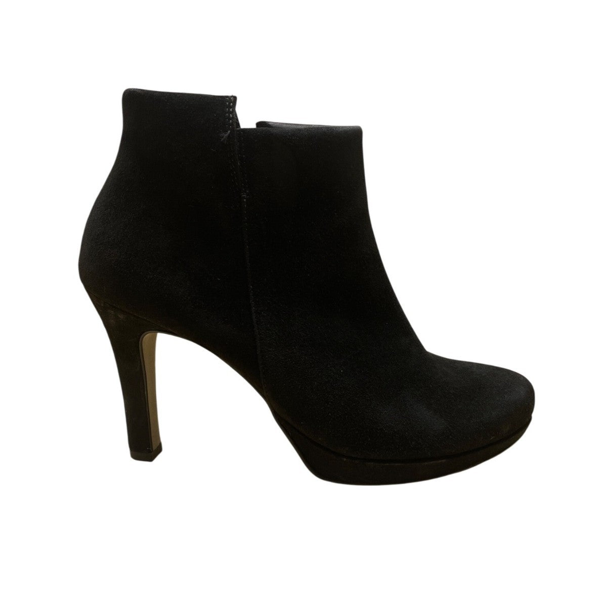 Paul Green Women’s Black Suede High Heel Ankle Boots Size 4.5