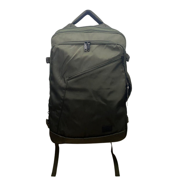 Matein Unisex Olive Green Nylon Adjustable Straps Convertible Travel Backpack