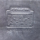 Coach Women’s Black Leather Detachable Strap Classic Crossbody Shoulder Bag