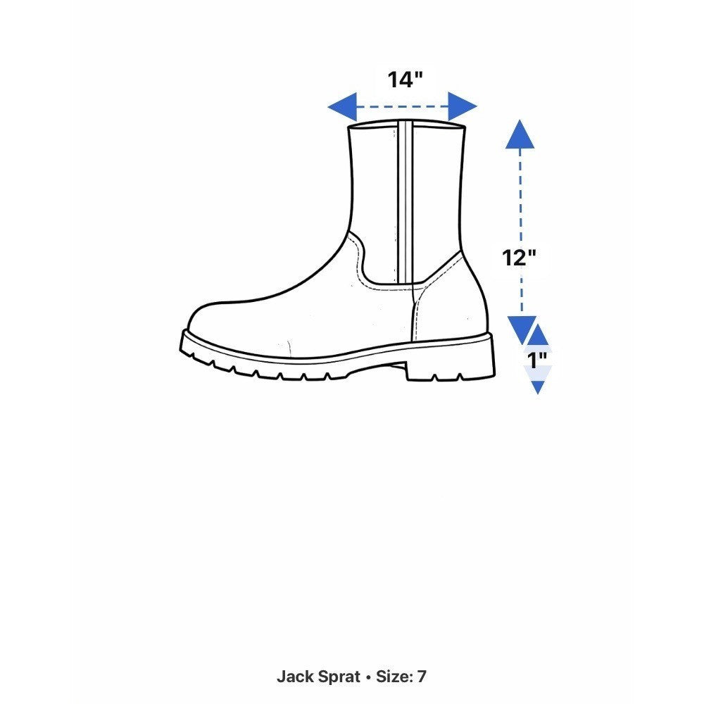 Jack Sprat Women’s Black Faux Suede Knee High Pirate Boots Size 7M