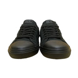Superdry Men’s Black Canvas Rubber Toe Low Top No.01 Flat Sneakers Size 10