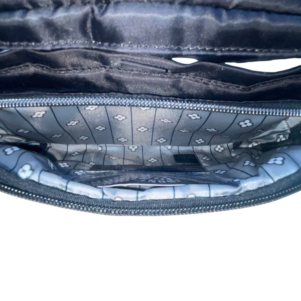 Lug Women’s Black Quilted Nylon Mini Ranger Adjustable Strap Crossbody Bag