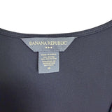 Banana Republic Womens Black Wrap Maxi Dress Comfortable & Flowy Sz M