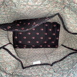 Vera Bradley Women’s Brown Quilted Paisley Fabric Carry-On Travel Duffel Bag