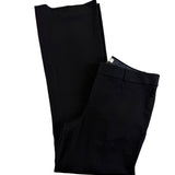 Banana Republic Womens Black Stretch Flare Pants The Sloan Fit Size 12