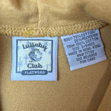 Lullaby Club Infant Yellow Hoodie Jacket With Brown Trim Size 3-6M- New