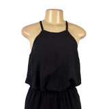 Wear Classic Women’s Black Polyester Spandex Halter Jumpsuit Size M - New