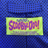 Scooby-Doo Mens Blue & Brown 100% Silk Handmade Cartoon Character Neck Tie