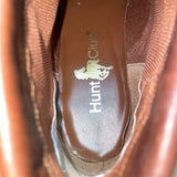 Hunt Club Women’s Brown Leather Lace-Up Kerry Ankle Booties Size 11M