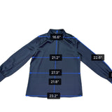 Brooks Brothers Womens Navy Satin Button-Up Collared Blouse Size 12 - New