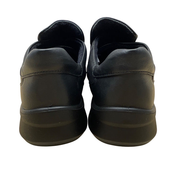 Ara High Soft Women’s Black Leather Tyra Slip-On Comfort Shoes Sz 7.5 - New