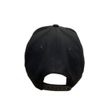 New Era Mens Black Polyester New York Knicks Snapback Cap Embroidered Logo OS