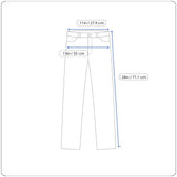 Oshkosh B'gosh Kids Girl's Light Blue Straight Jeans Sz 7