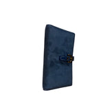 Coach Women’s Blue Suede With Gold Buckle Strap Mini Photo Album