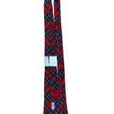 Ingles Buchan Men’s Red Wool Royal Stewart Plaid Necktie Scotland Traditional 3