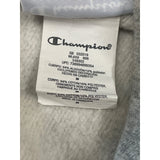 Champion Women's Grey Champion Reverse Weave Cut-off Cropped Hoodie M