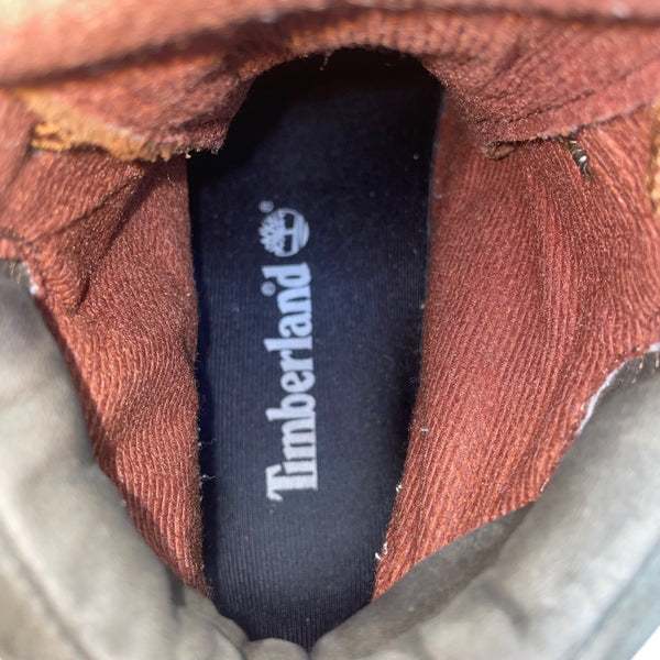Timberland Men's Brown Leather Lace-Up Outdoor Wear Hiking Boots Size 8.5