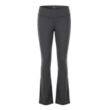 Athleta Womens Gray Nylon Blend Yoga Pants Flare Leg Stretch Activewear Size XL