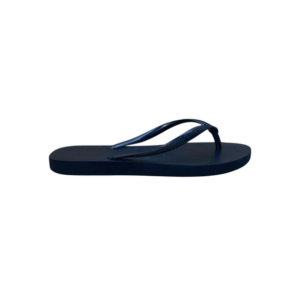 Havaianas Women’s Black Foam Flip Flops Lightweight Summer Sandals Size 6W