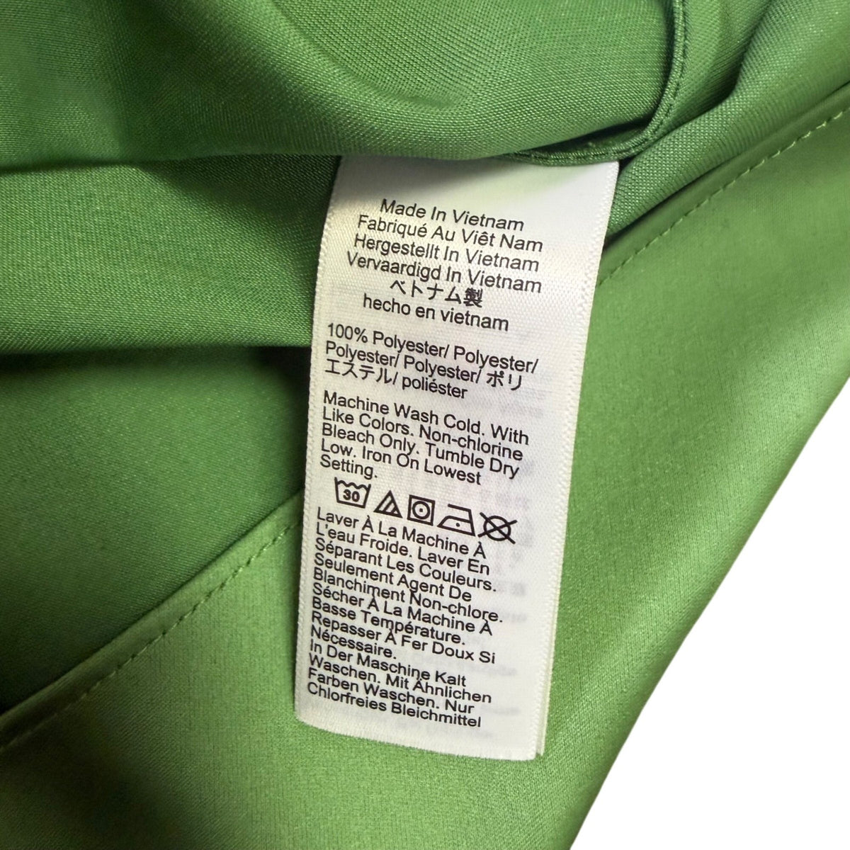 J.Crew Womens Green Polyester Slip Dress Spaghetti Straps Midi Dress Size 4