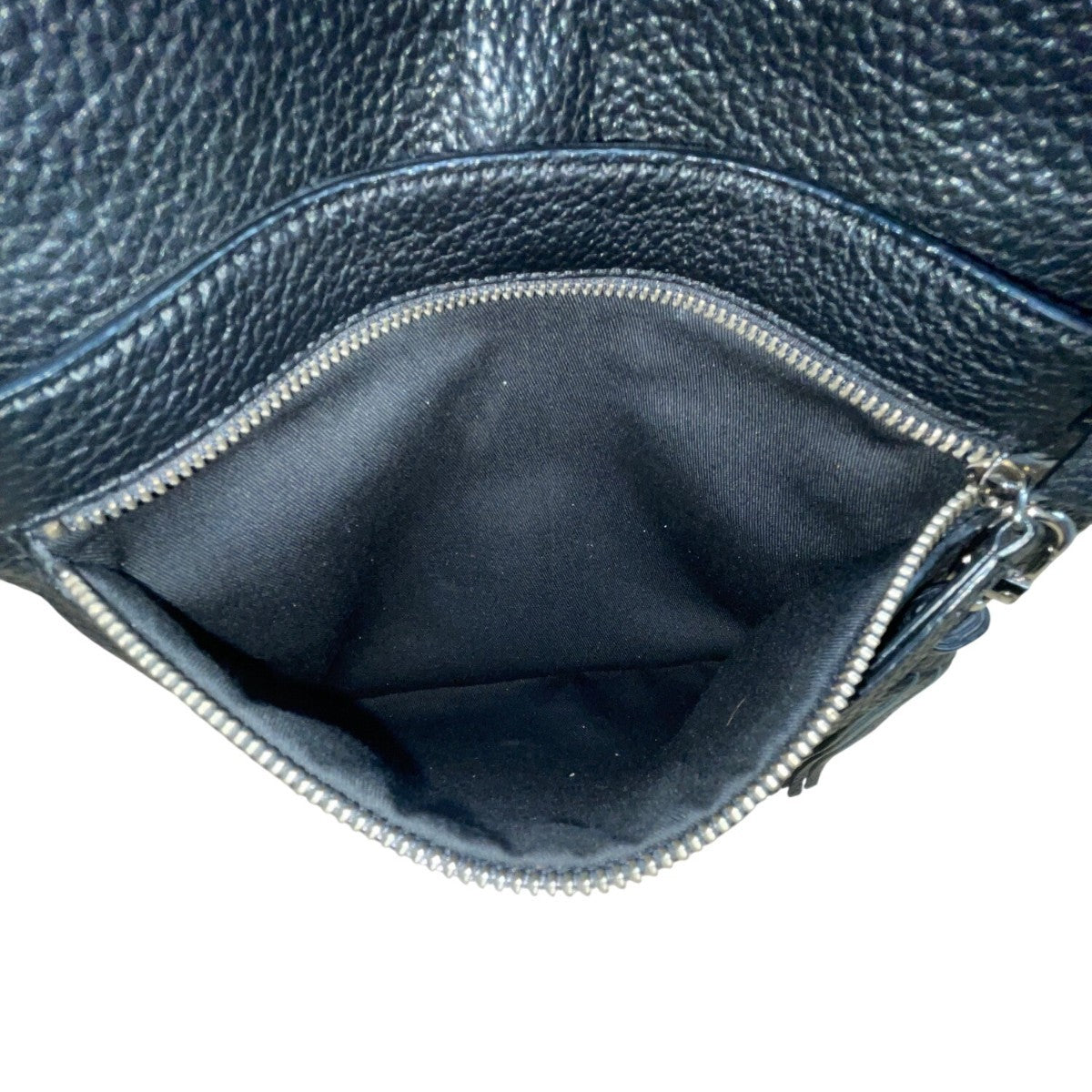 Halogen Women’s Black Pebbled Leather Adjustable Strap Crossbody Bag With Tassel