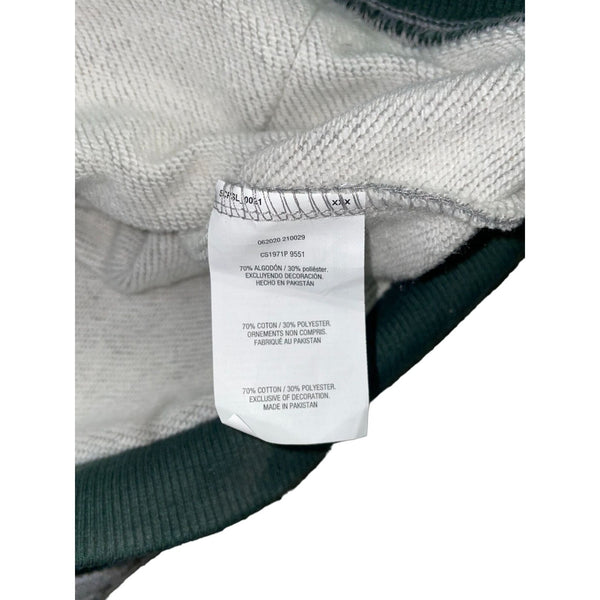 NWT Champion Pullover Pockets Cotton Men's Hoodie Grey, Green Size Medium