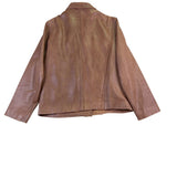 Wilsons Leather Womens Brown Genuine Leather Jacket Thinsulate Lining Sz M